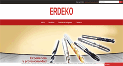 Desktop Screenshot of herramientaserdeko.com